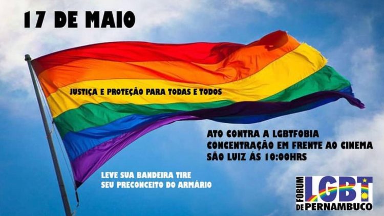Fórum LGBT de Pernambuco realiza manifestação conta a LGBTFobia