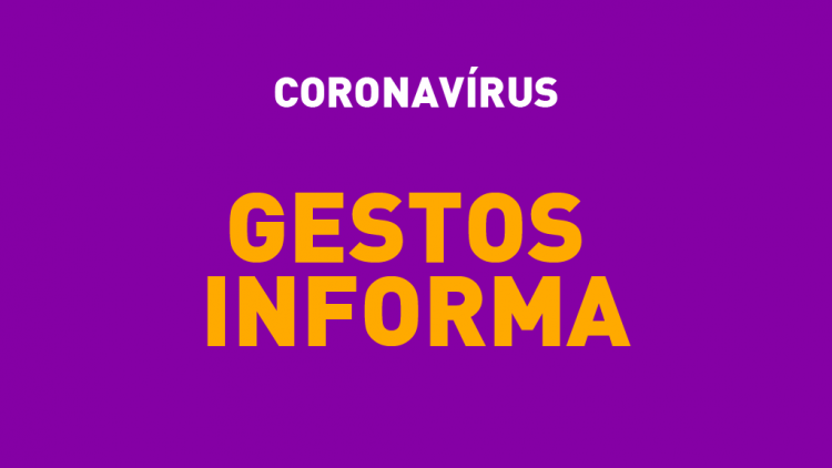 Gestos divulga serviços ajustados para enfrentar o novo coronavírus