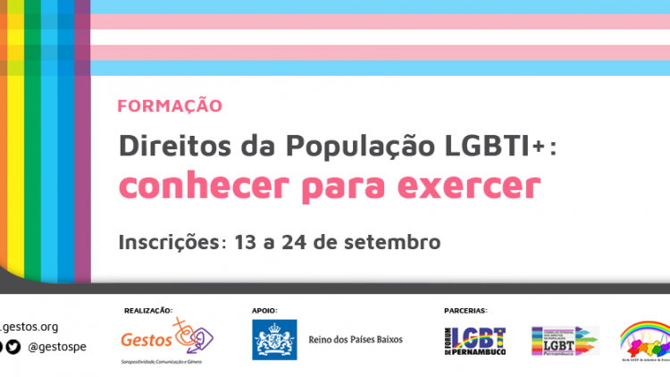 Inscrições abertas para curso de formação de ativistas LGBTI+