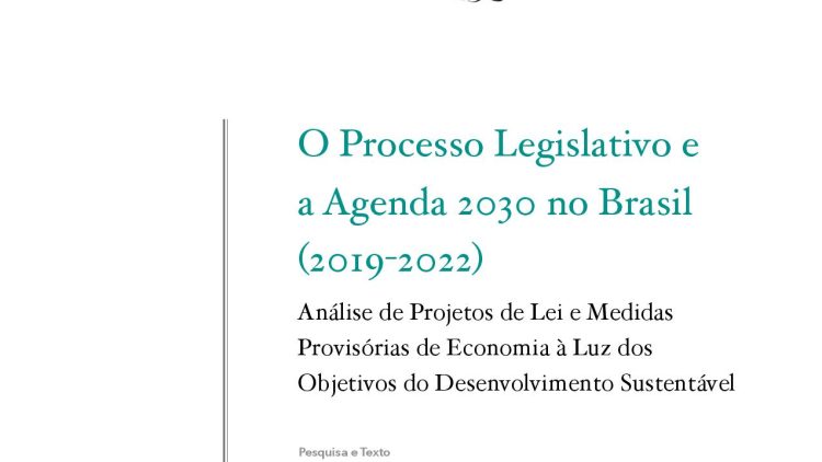 O Processo Legislativo e a Agenda 2030 no Brasil (2019-2022)