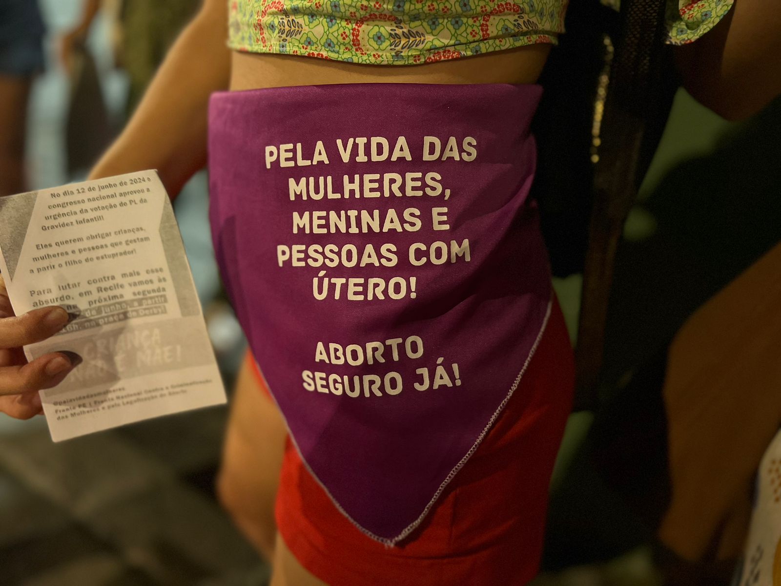 Congresso viola direito de mulheres, meninas e pessoas com útero